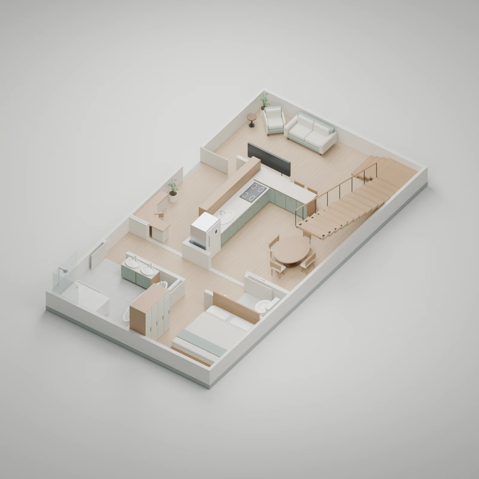 3D reconstruction of Floor Plan Test